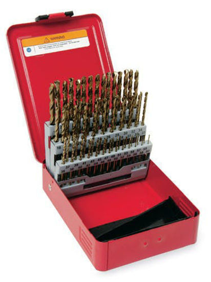 Snap-on - DBC260A -Cobalt Wire Gauge 118° Point Drill Bit Set; 60Pc