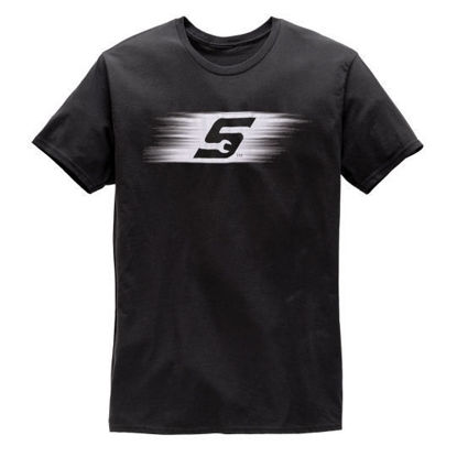 Snap-on Clothing - SNP2078S-M - T-Shirt Spanner "S" Black / Silver - Medium