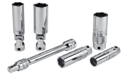 Snap-on - 206ESSPKPLG - 3/8" Essential Spark Plug Socket Set; 6Pc