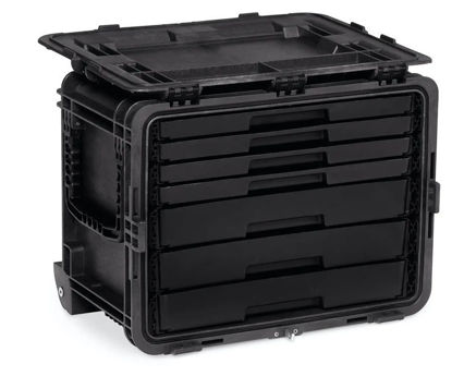 Snap-on - KMC18043PBK - 7Drw All Weather Tool Chest (Black)