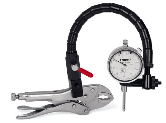 Blue Point - CNT3D103 - Dial Indicator Set with Locking Pliers Clamp and Flex-Arm