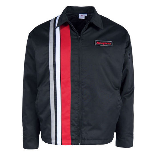 SNap-on Clothing - SNP1935-L - Black Classic Cut Mechanics Jacket - Large