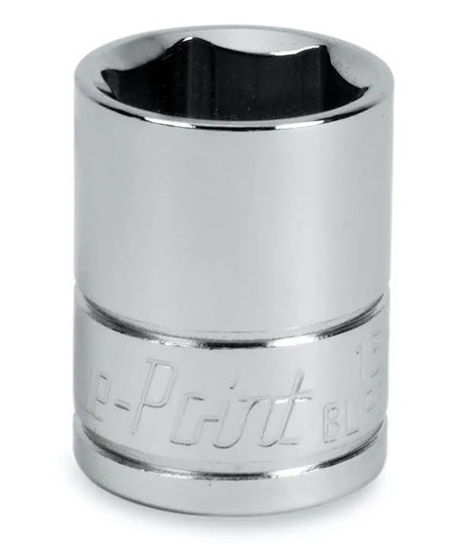 Blue Point - BLPSM3818 - 3/8" Shallow Socket 6Pt 18mm
