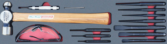 Blue-Point - MOD.145SH45S - Hammer and Punch Set; 14Pc