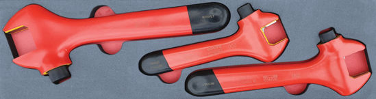 Bahco - MOD.205BH45S - 1000V Adjustable Spanner Set; 3Pc