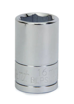 BLPSM1213 1/2" Drive 6-Point Metric 13 mm Shallow Socket