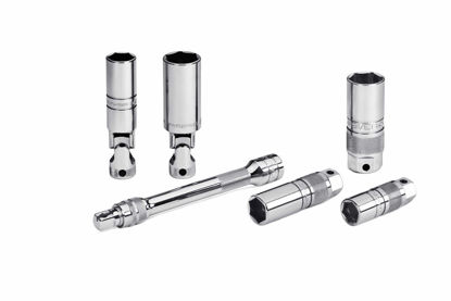 Snap-on - 206SPKPLGMAG - 3/8" Drive Magnetic Spark Plug Socket Set; 6Pc