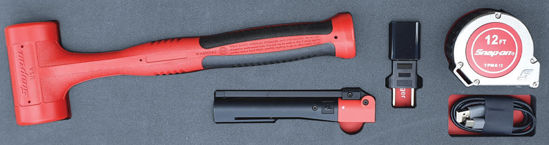 Snap-on - MOD.416SH45S - Hammer, Light and Tape Measure Set; 3Pc (Imperial)