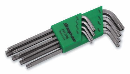 Snap-on - AWTR8 - Tamper-Resistant L-Shaped Torx Wrench Set TR9-TR40; 8Pc