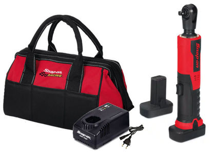 Snap-on - CTR861AU2-WO - 14.4V 3/8" Drive MicroLithium Brushless Ratchet Kit (Red)
