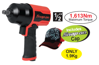 Snap-on XXMAY280 1/2" Light-weight Impact Wrench Includes Snap-on Cap