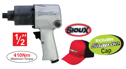 Snap-on Blue XXMAY282 1/2" Impact Wrench Includes Snap-on Cap