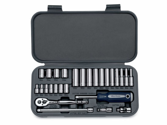 Snap-on Blue - BLPGSS1427 - 1/4" General Service Set in Moulded Case; 27Pc - Imperial