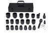 Picture of 425IMMSC - 3/4" Drive Flank Drive® Shallow 6Pt Impact Socket Set 17-50mm with accessories in Steel Case; 25Pc - Metric