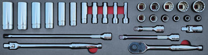 Snap-on - MOD.435SH45S - 3/8" General Service Set; 28Pc - Imperial