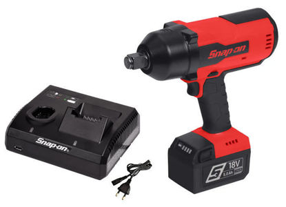 Snap-on - CT9050U1-WO - 18V 1/2" Drive MonsterLithium Brushless Cordless Impact Wrench Kit with one Battery (Red)