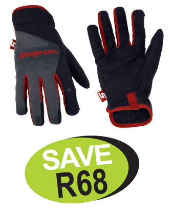 Snap-on XXJUL263 FAST-FIT (Touch Screen) Technician’s Gloves 2XL