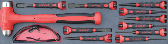 Snap-on - MOD.326SH45S - Punch, Chisel and Hammer Set; 12Pc