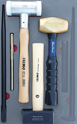 Snap-on Blue - MOD.369SH42D-AU3 - Hammers and Pinch Bar Set;  5Pc