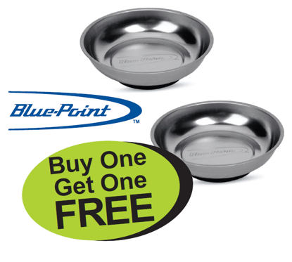 Snap-on Blue Magnetic Dish 150mm XXAUG141 MRB5B Stainless Steel Powerful Magnet