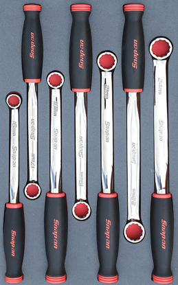 Snap-on - MOD.970SH42D - MOD.970SH42D - Soft Grip Box Spanner Set 16-24mm; 7Pc - Metric