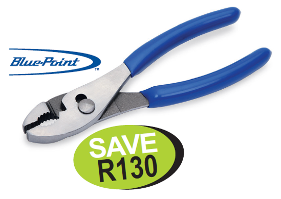 Snap-on Blue XXSEP122 Slip Joint Plier (200mm) BDG48CP | High-Strength Gripping
