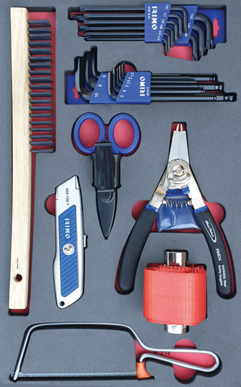 Snap-on Blue - MOD.129BH42D - Cutting, Allen Keys & Utility Set; 24Pc