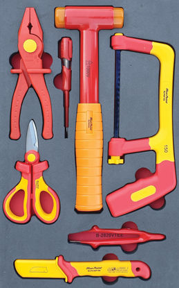 Snap-on Blue - MOD.294SH42D - 1000V Utility Set; 7Pc