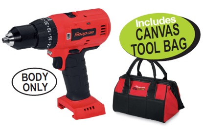 Snap-on 18V Cordless Hammer Drill with Brushless Motor XXOCT182