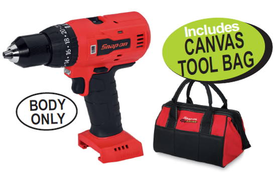 Snap-on 18V Cordless Hammer Drill with Brushless Motor XXOCT182