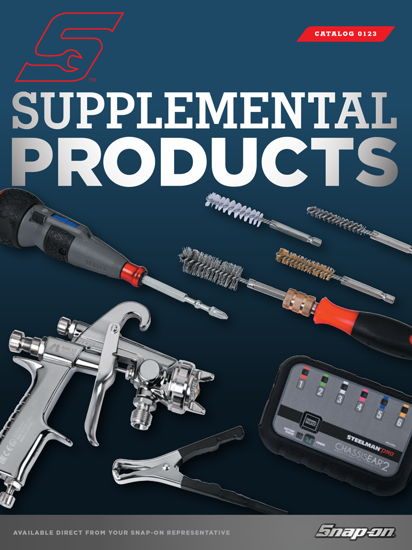 Snap-on Africa's Supplemental Products catalog showcases a wide array of specialized tools, offering a complete solution for professionals across various industries.