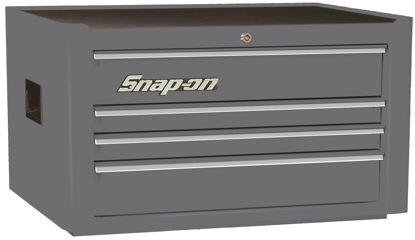 Snap-on - KRA2004KZUSS-WO - Standard 4Drw Top Chest; Storm Grey with PVC Trims