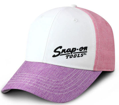 Snap-on Clothing - CSN07-7968  - Ladies Bubble Gum / Pink / Purple & White Cap