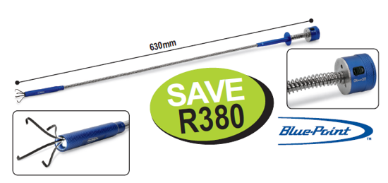 XXNOV116 Snap-on Blue Lighted Flexible Pick-up Tool 630mm with LED Light