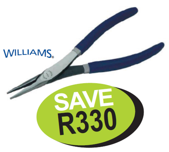 XXNOV118 Snap-on Blue Williams High Lever Chain Nose Plier Tool Set