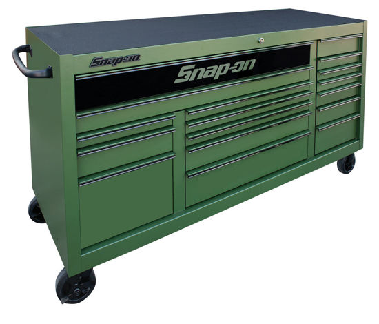 Picture of KRA2423PZR-BF-WO - XX-Wide Classic Roll Cab, Combat Green with Black Alu Trims and Black Front