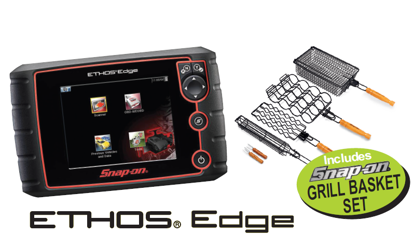 Snap-on ETHOS Edge Scan Tool XXDEC153 with Grill Basket Set - Professional Diagnostic Scanner
