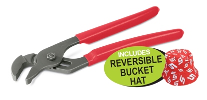 XXDEC115 Snap-on Waterpump Plier 225mm with Reversible Bucket Hat | Professional Pliers