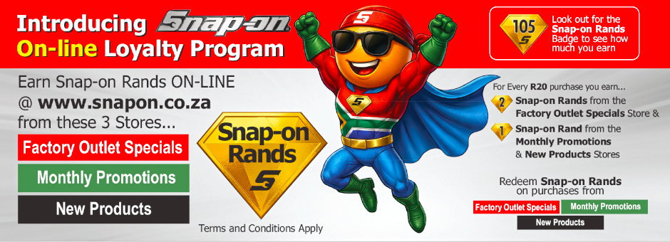 Snap-on Rands On-line Loyalty Programme
