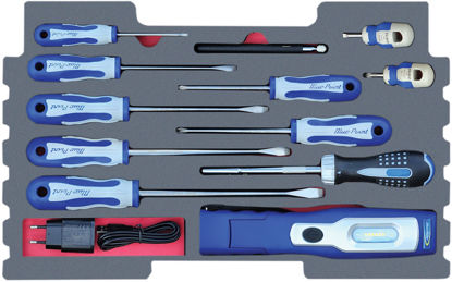 Blue Point - MOD.258SR43F - Combination Screwdriver and Light Set; 12Pc (suitable for KMC Tool Chest Only)