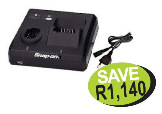 XXMAR288 Snap-on 18V & 14.4V Dual Charger (220V) - CTCEU131A Battery Charger with USB Port