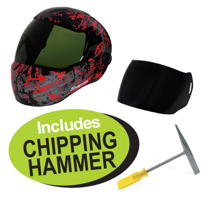 Snap-on Ignite360° Entry Level Welding Helmet with Chipping Hammer | XXMAR267