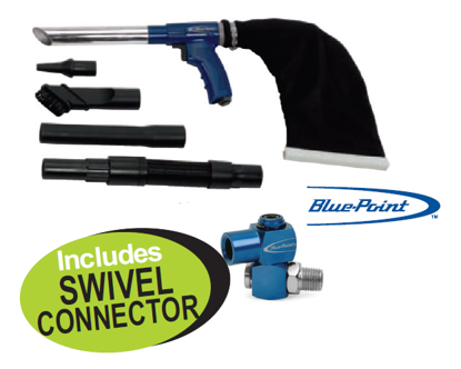 XXMAR291 Air Powered Delux Vacuum with Swivel Connector