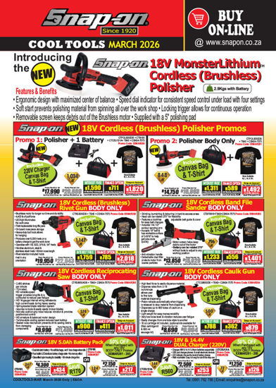 Snap-on Cool Tools March