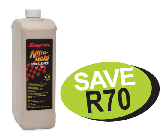 XXMAY296 Nitro Gold Hand Cleaner (Single Unit) - Snap-on