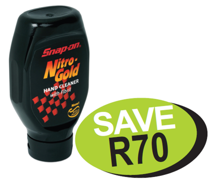 XXMAY298 Snap-on Nitro Gold Hand Cleaner (500ml) - Biodegradable Grease & Grime Remover