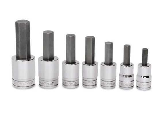 Picture of 307ESAY - 1/2" Drive Imperial Hex Bit Standard Socket Driver Set 5/16-3/4"; 7Pc