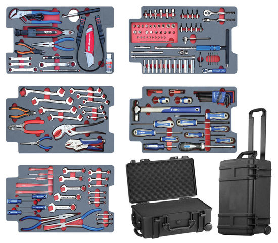 Snap-on Blue - HIM250AVAB-WO - 151Pc Aircraft Avionics Tool Set with Carry-on Airline Case on Wheels