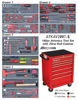 Snap-on - ATKAV2007-$ - 148Pc Avionics Tool Set with 7Drw Snap-on Roll Cabinet KRA2007 (Imperial)