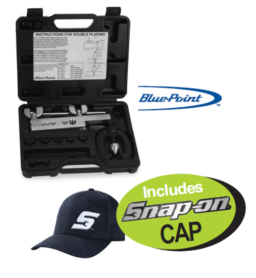 Snap-on Blue Double Flaring Toolset-Metric with FREE Snap-on Cap | Promo XXMAY215